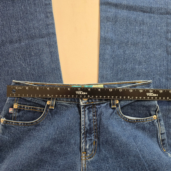 T.T. Blues Jeans Junior's 7 Blue Medium Wash Regular Fit Cotton - Picture 7 of 15